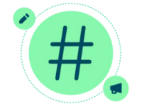 icono de símbolo de hashtag