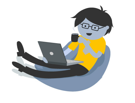 WATS user relaxing